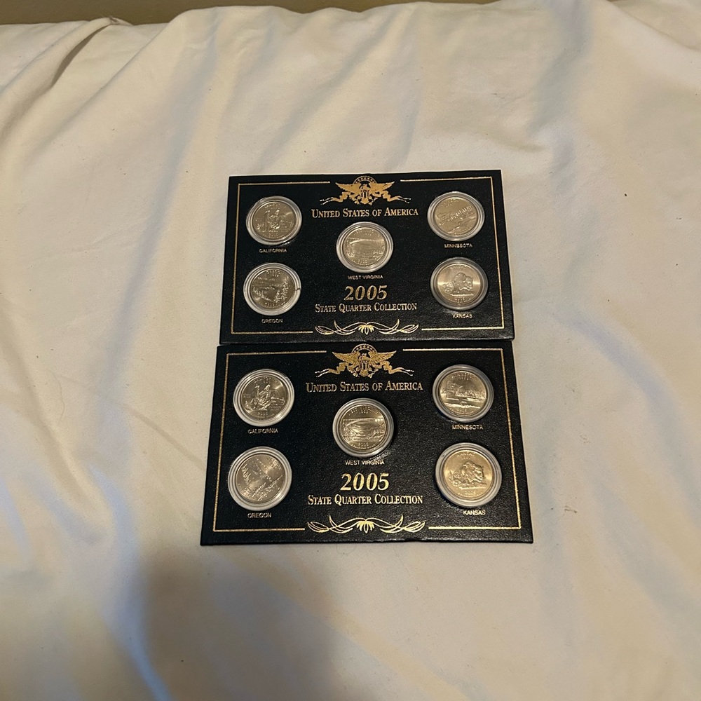 Two Sets 2005 Quarter Collection Set - Picture 1 of 2